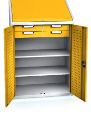 Systemschränke UNI 1410 x 920 x 500 - Fachböden-Schubladen